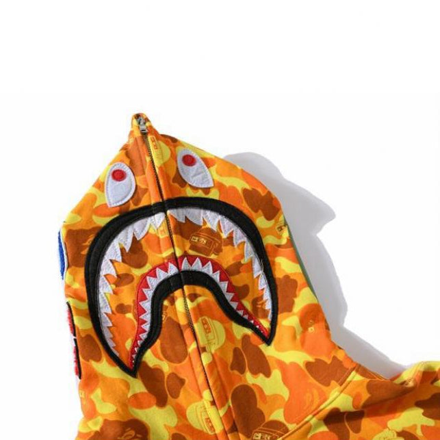 Yellow Bape shark hoodie ( PUBG MOBILE )