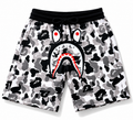 black bape shark short