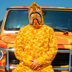 Yellow Bape shark hoodie ( PUBG MOBILE )