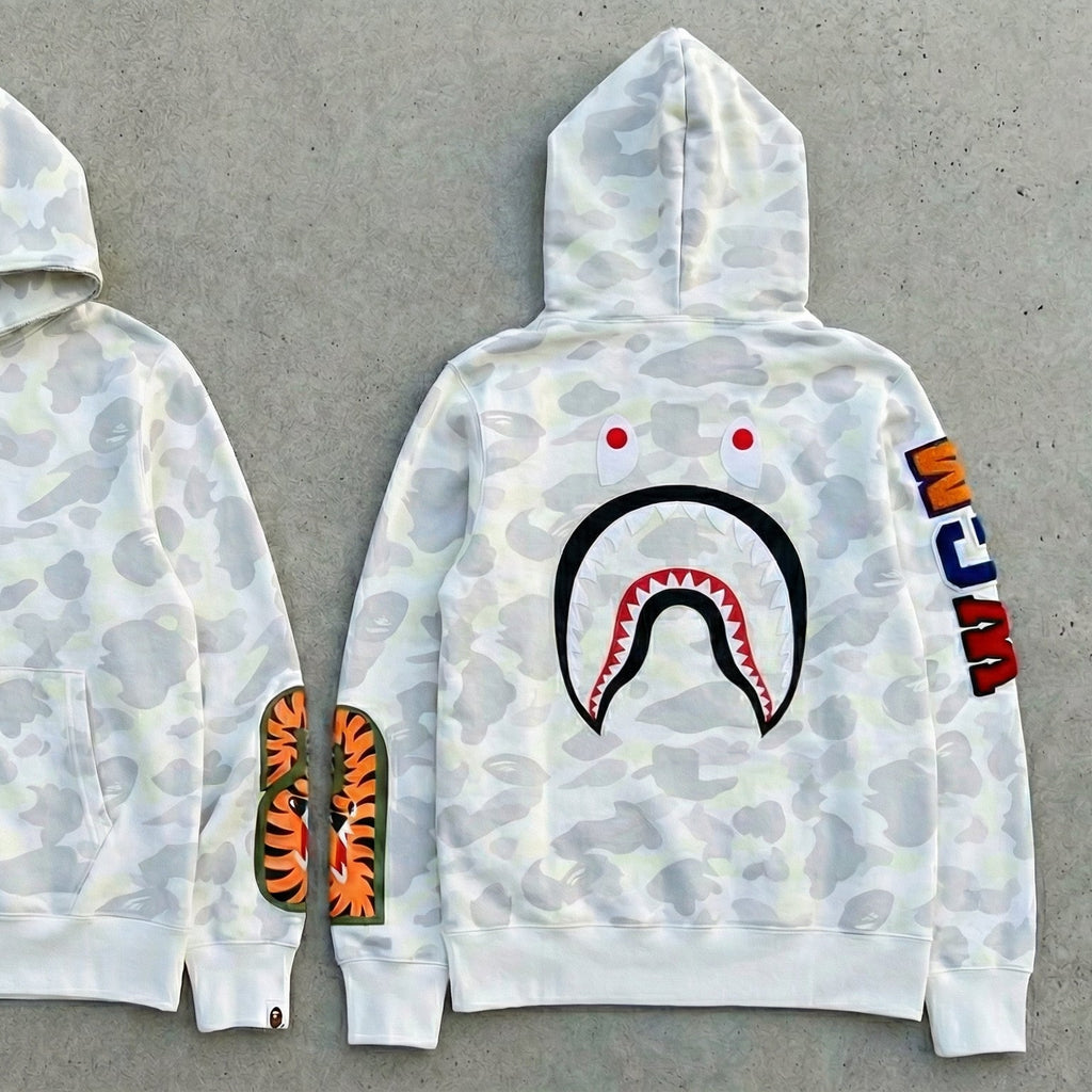 White bape shark hoodie ( PUBG MOBILE )